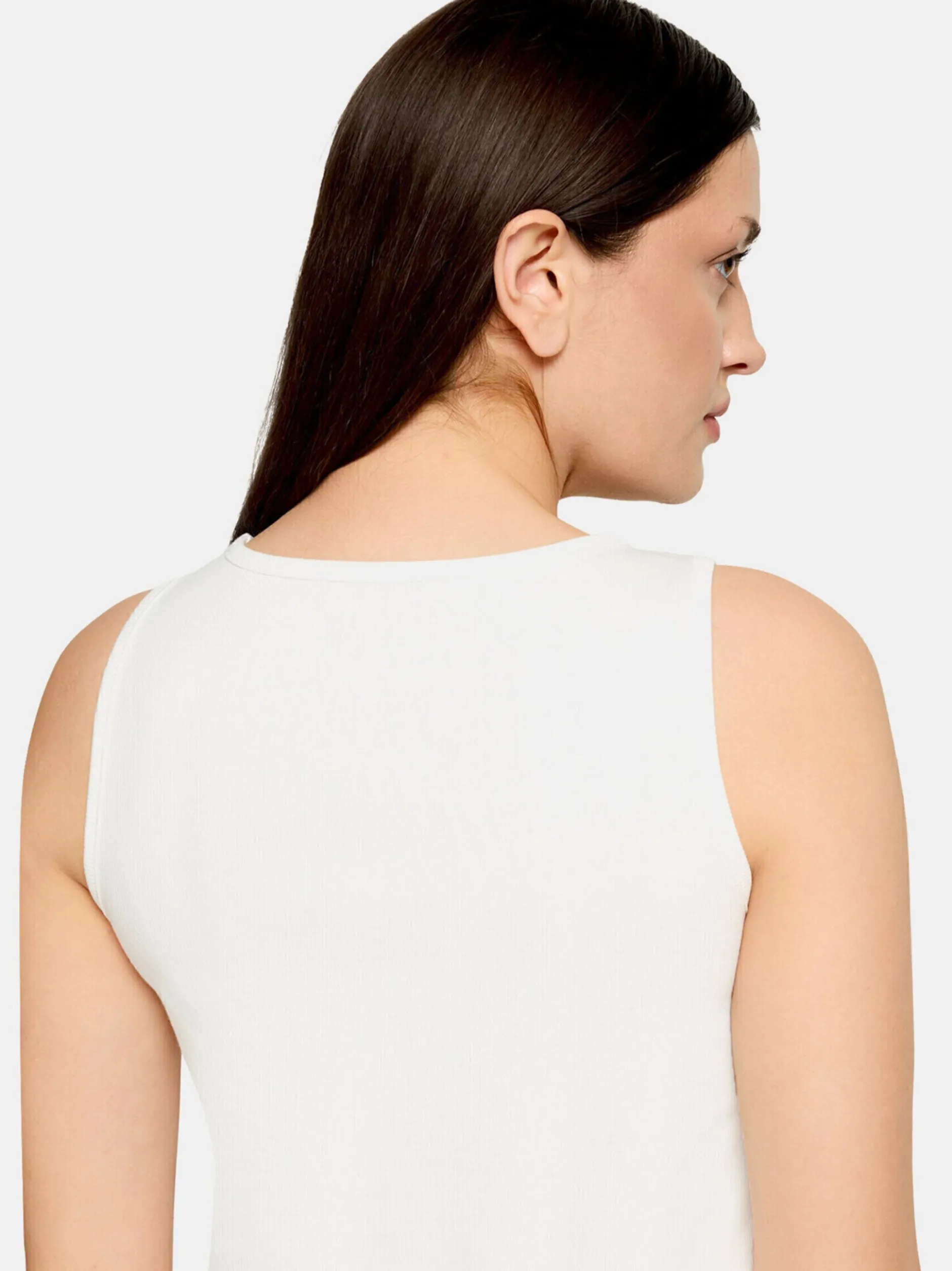 Cartoon Damen Top in weiß