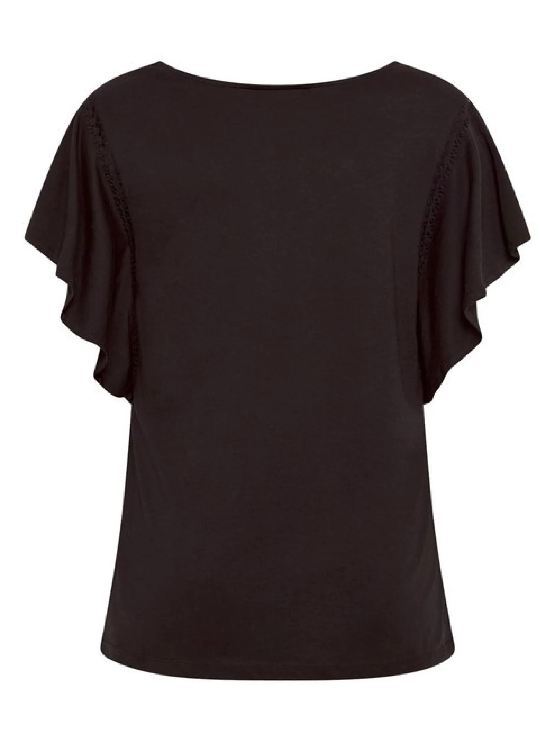 Cartoon Damen T-Shirt in braun