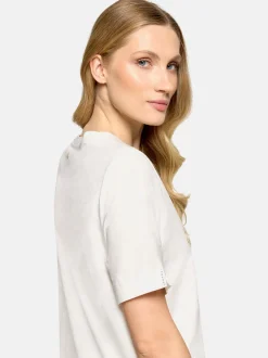 Cartoon Damen T-Shirt in ecru