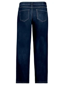 Cartoon Damen Used Look-Jeans in marine royal