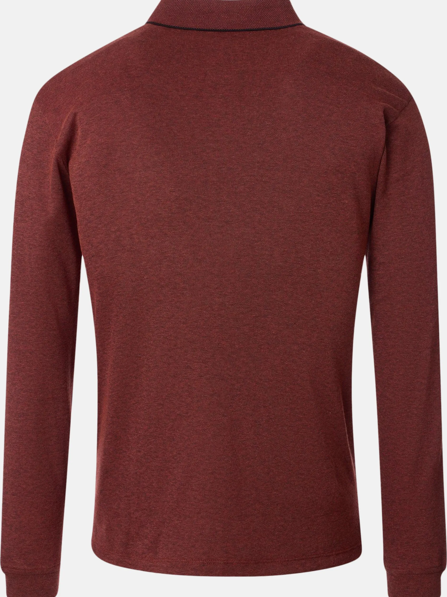 CASAMODA Herren Basic Poloshirt in bordeaux