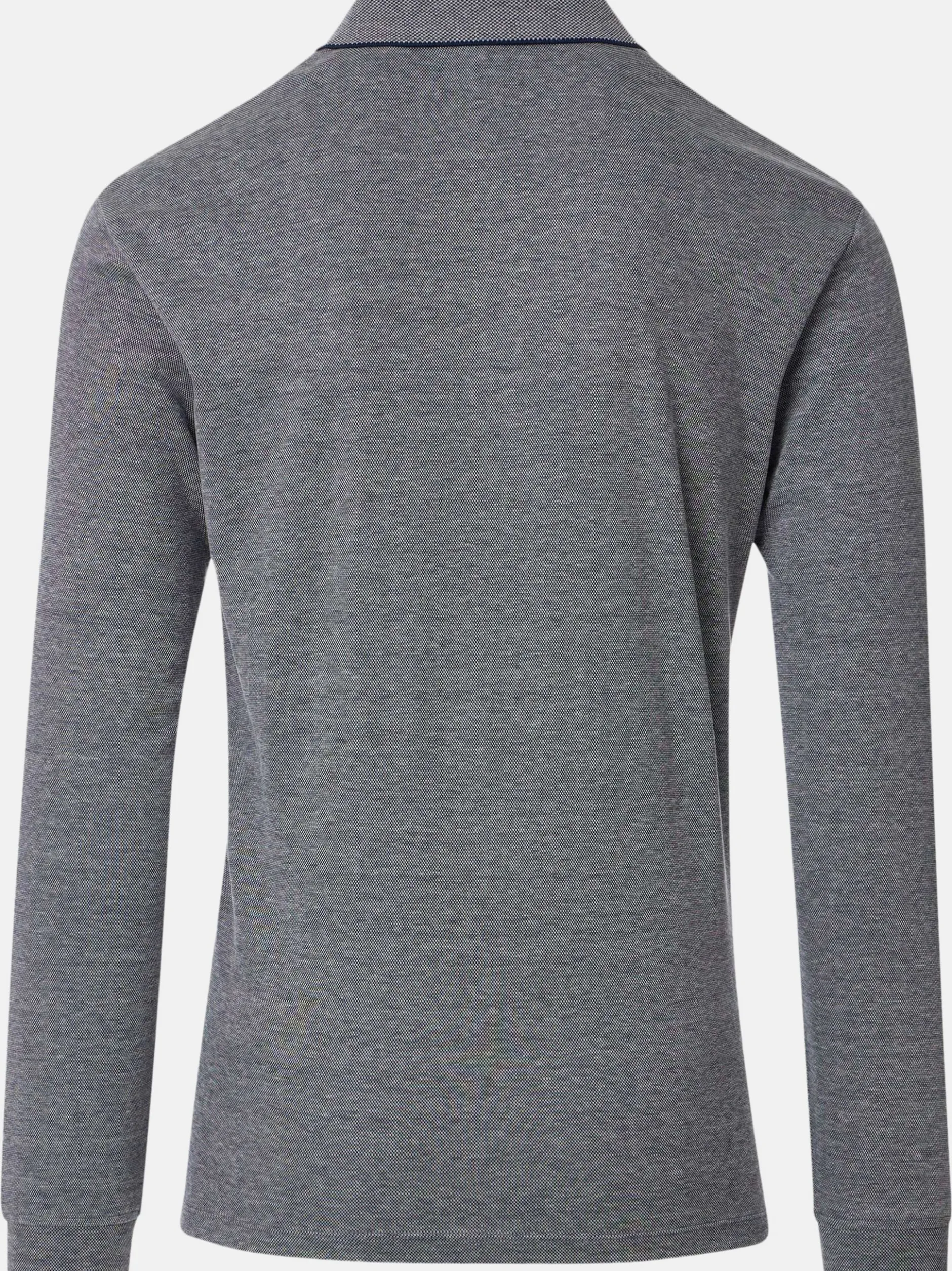 CASAMODA Herren Basic Poloshirt im 2er-Pack in grau blau