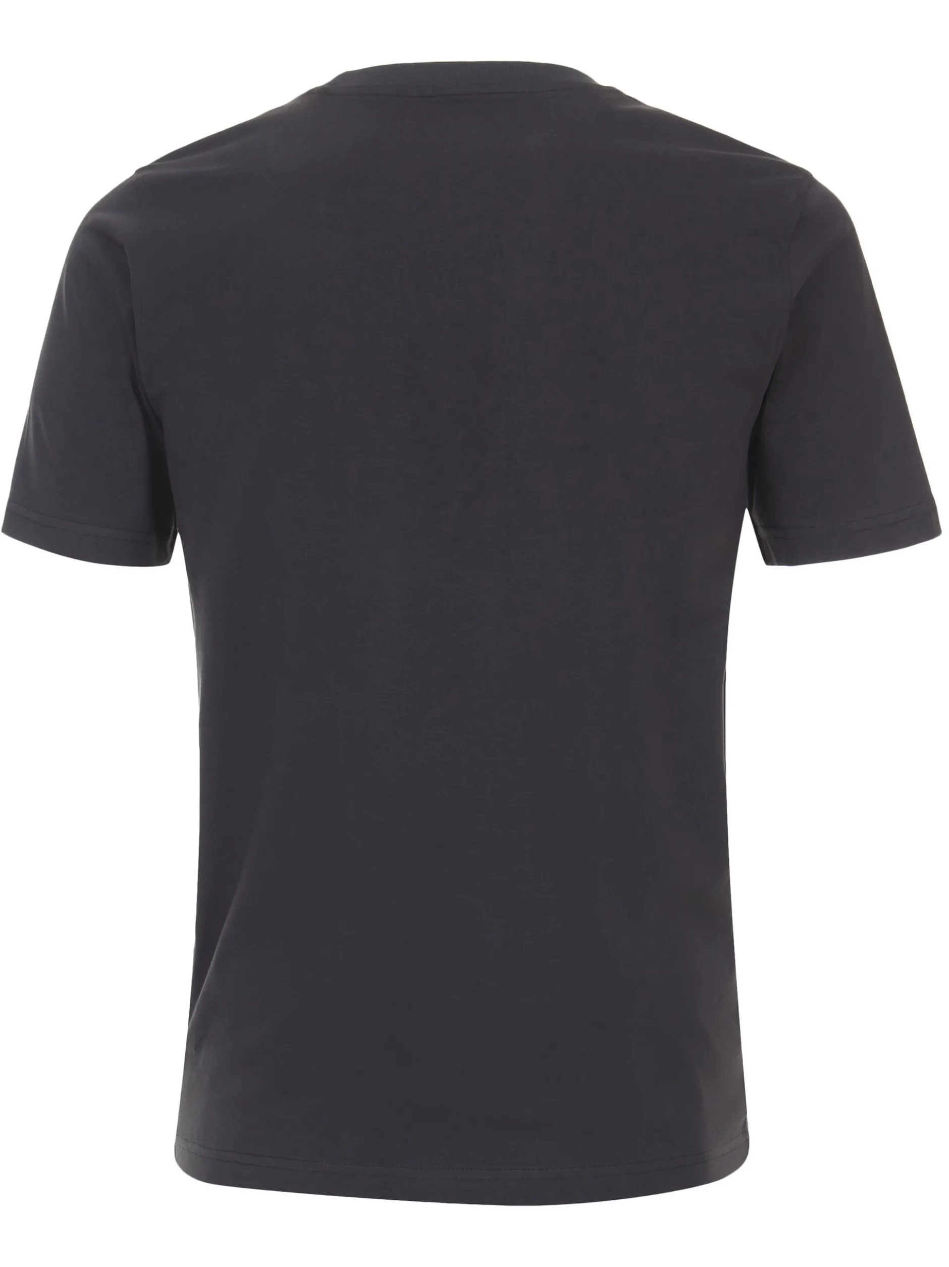 CASAMODA Herren Basic T-Shirt im 3er-Pack in anthrazit grau