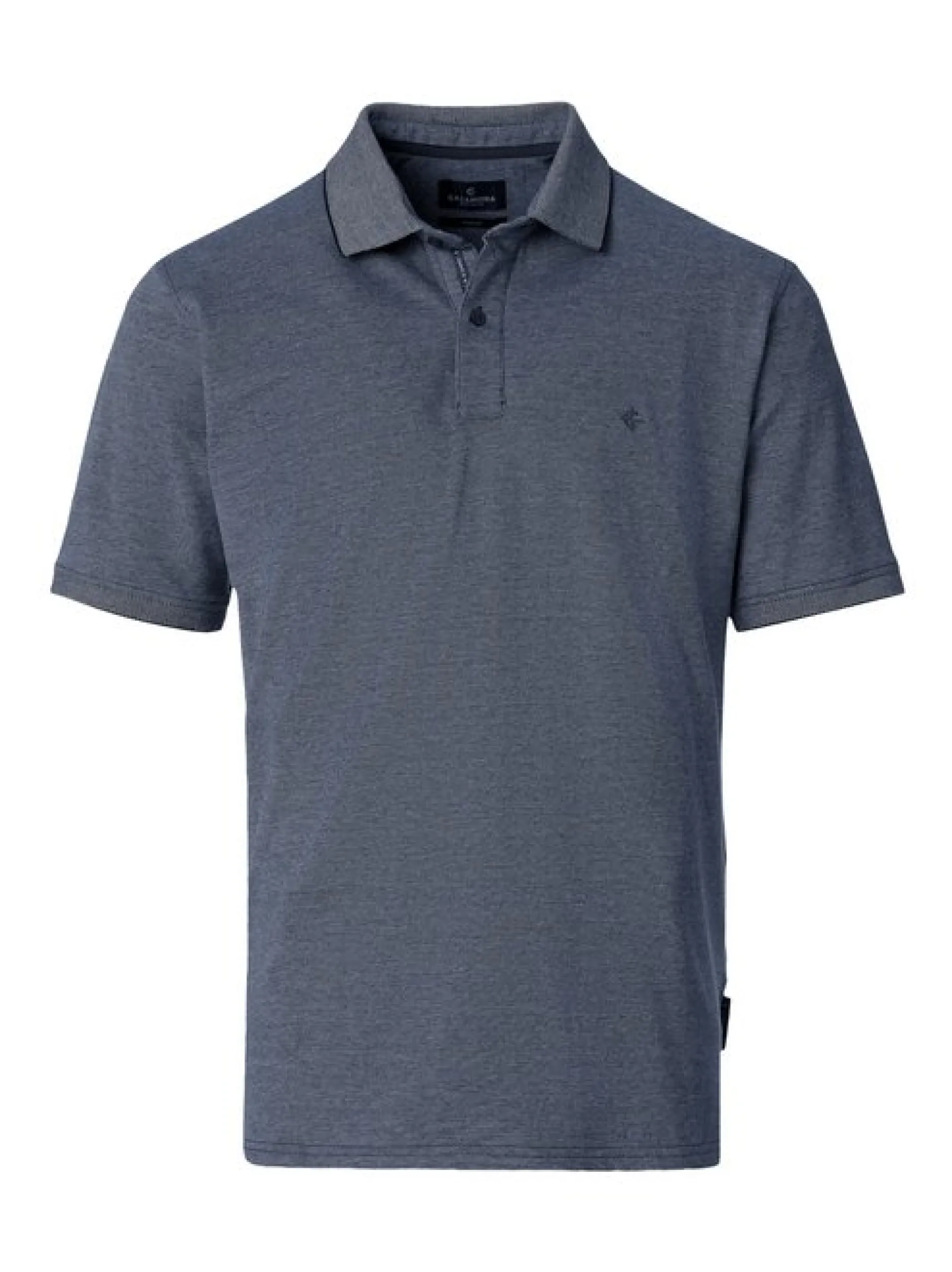 CASAMODA Herren Poloshirt - Basic in blau