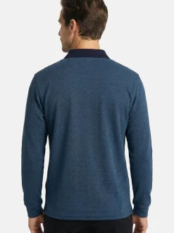CASAMODA Herren Poloshirt im 2er-Pack Basic in blau