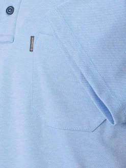 CASAMODA Herren Poloshirt in hellblau