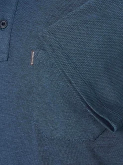 CASAMODA Herren Poloshirt in blau