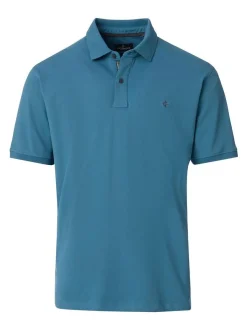 CASAMODA Herren Poloshirt in petrol