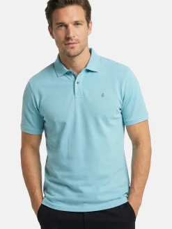 CASAMODA Herren Poloshirt in türkis