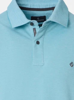 CASAMODA Herren Poloshirt in türkis
