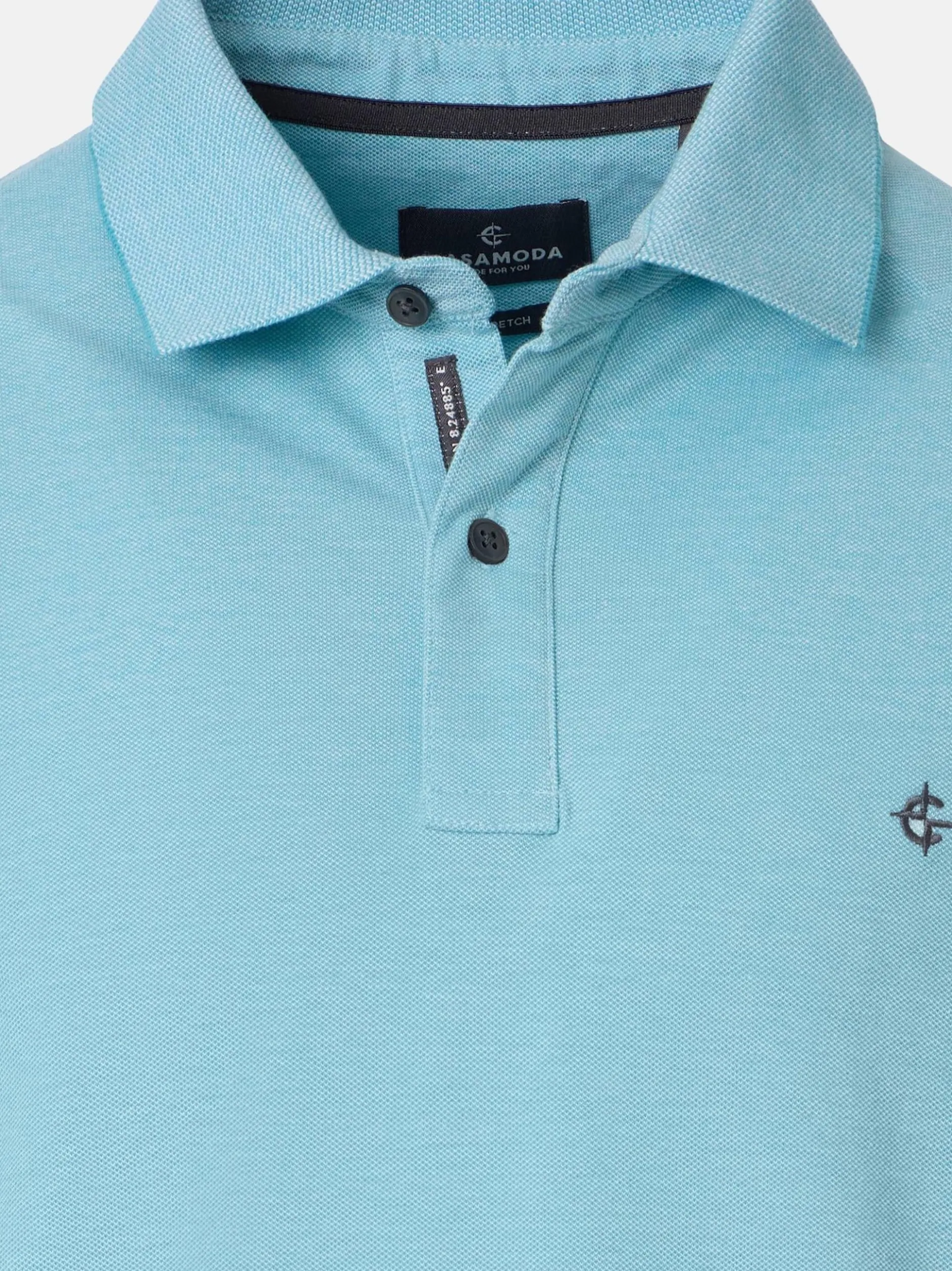 CASAMODA Herren Poloshirt in türkis
