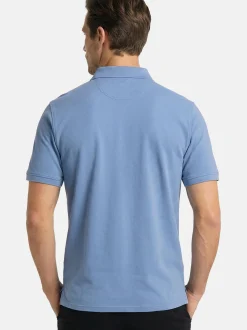 CASAMODA Herren Poloshirts im 2er-Pack in blau