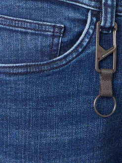CASAMODA Herren Shorts - High Flex in medium stone denim