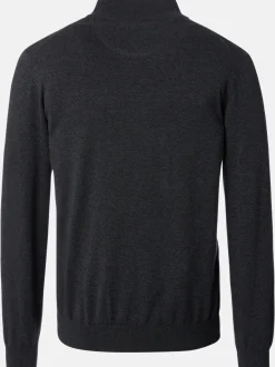CASAMODA Herren Troyer - Basic in anthrazit
