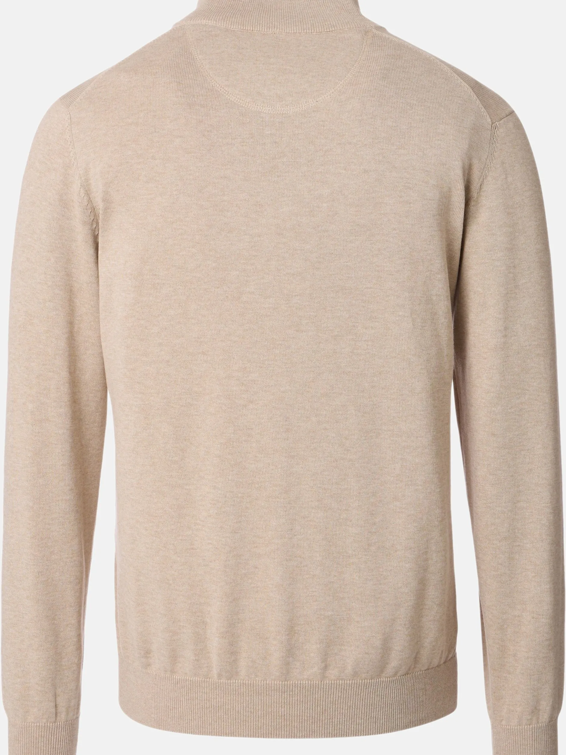 CASAMODA Herren Troyer - Basic in beige - Ärmel: langarm