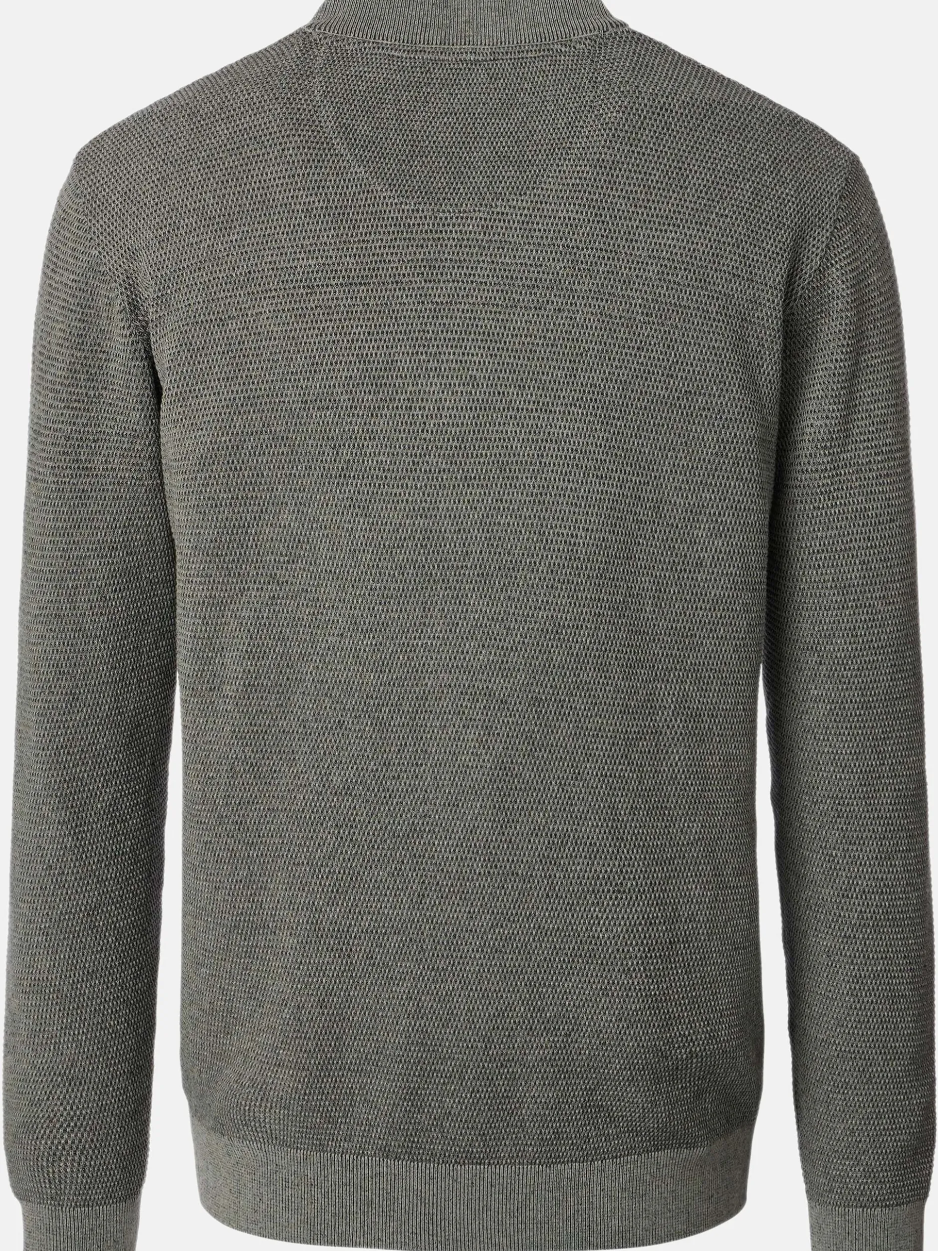 CASAMODA Herren Troyer - Basic in oliv - Ärmel: langarm