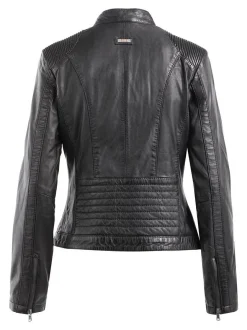 CBL Damen Lederjacke in schoko