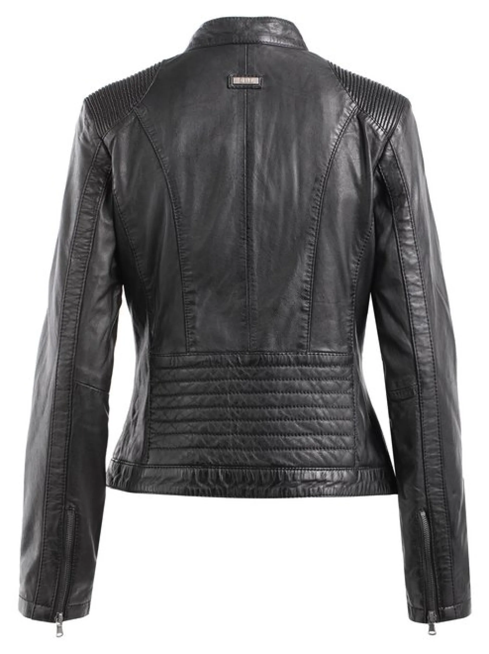 CBL Damen Lederjacke in schoko