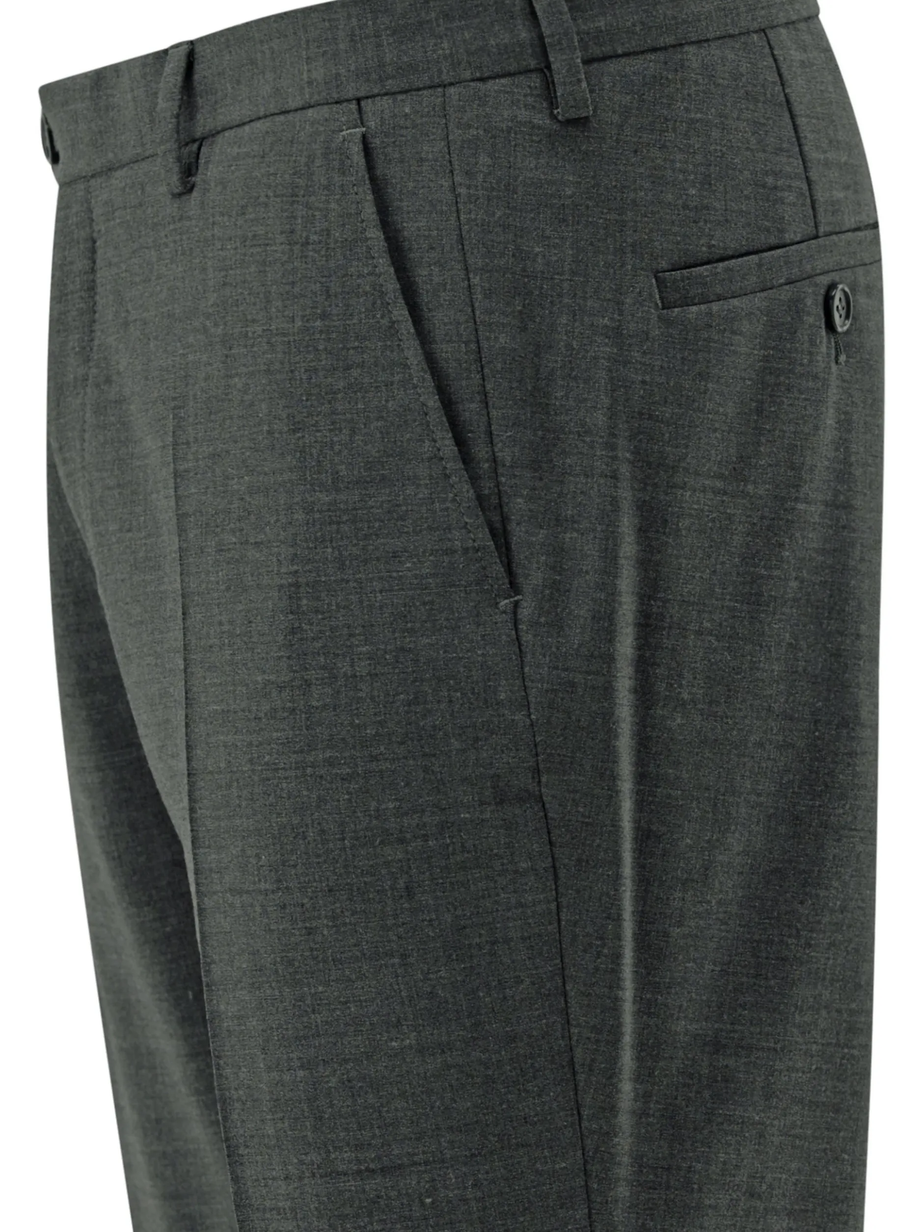 CG - CLUB of GENTS Herren Anzughose mit Woll-Anteil in grau