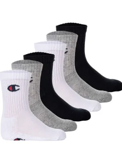 Champion Unisex Socken im 6er-Pack in mehrfarbig