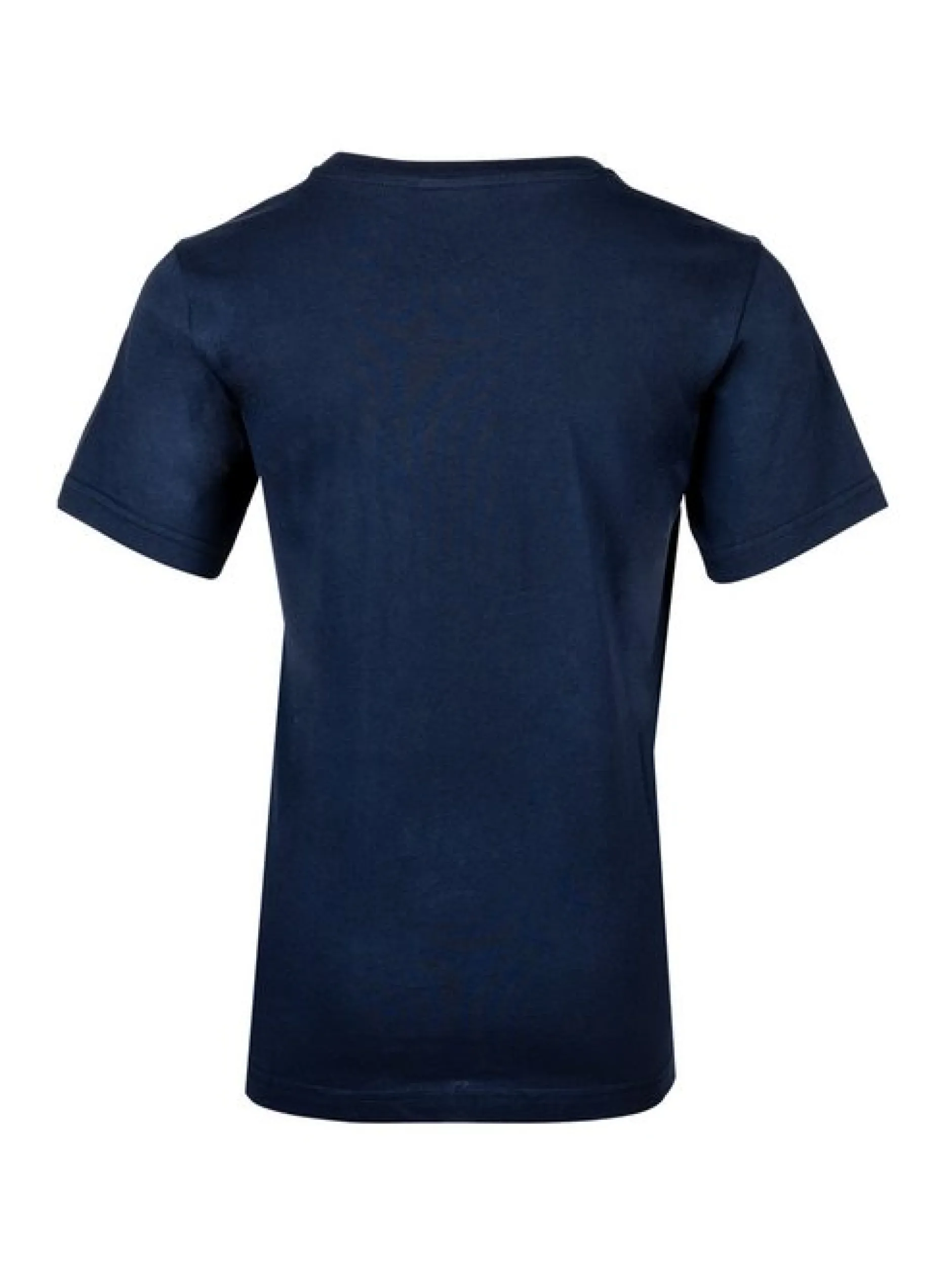Champion Unisex T-Shirt in blau - Ausschnitt: Rundhals