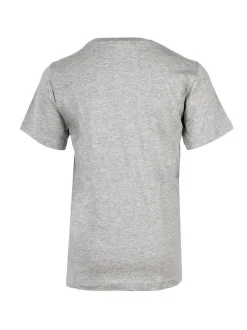 Champion Unisex T-Shirt in grau - Ausschnitt: Rundhals