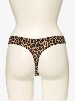 Chantelle Damen String - SoftStretch in beige schwarz