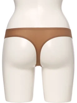 Chantelle Damen String - SoftStretch in taupe
