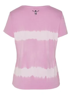 Chiemsee Damen Shirt in lila - Ausschnitt: Rundhals