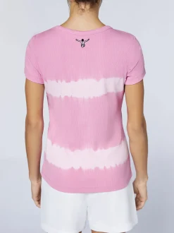 Chiemsee Damen Shirt in lila - Ausschnitt: Rundhals