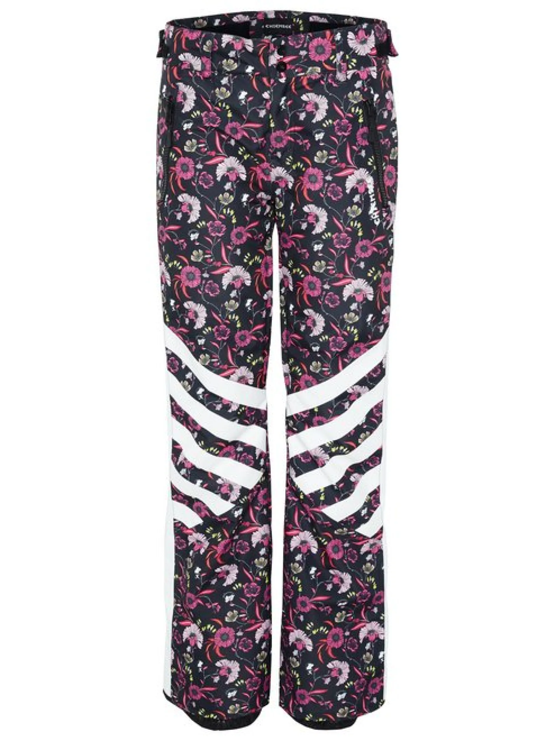 Chiemsee Damen Skihose in schwarz mehrfarbig