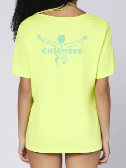 Chiemsee Damen T-Shirt in grün - Ärmel: kurzarm