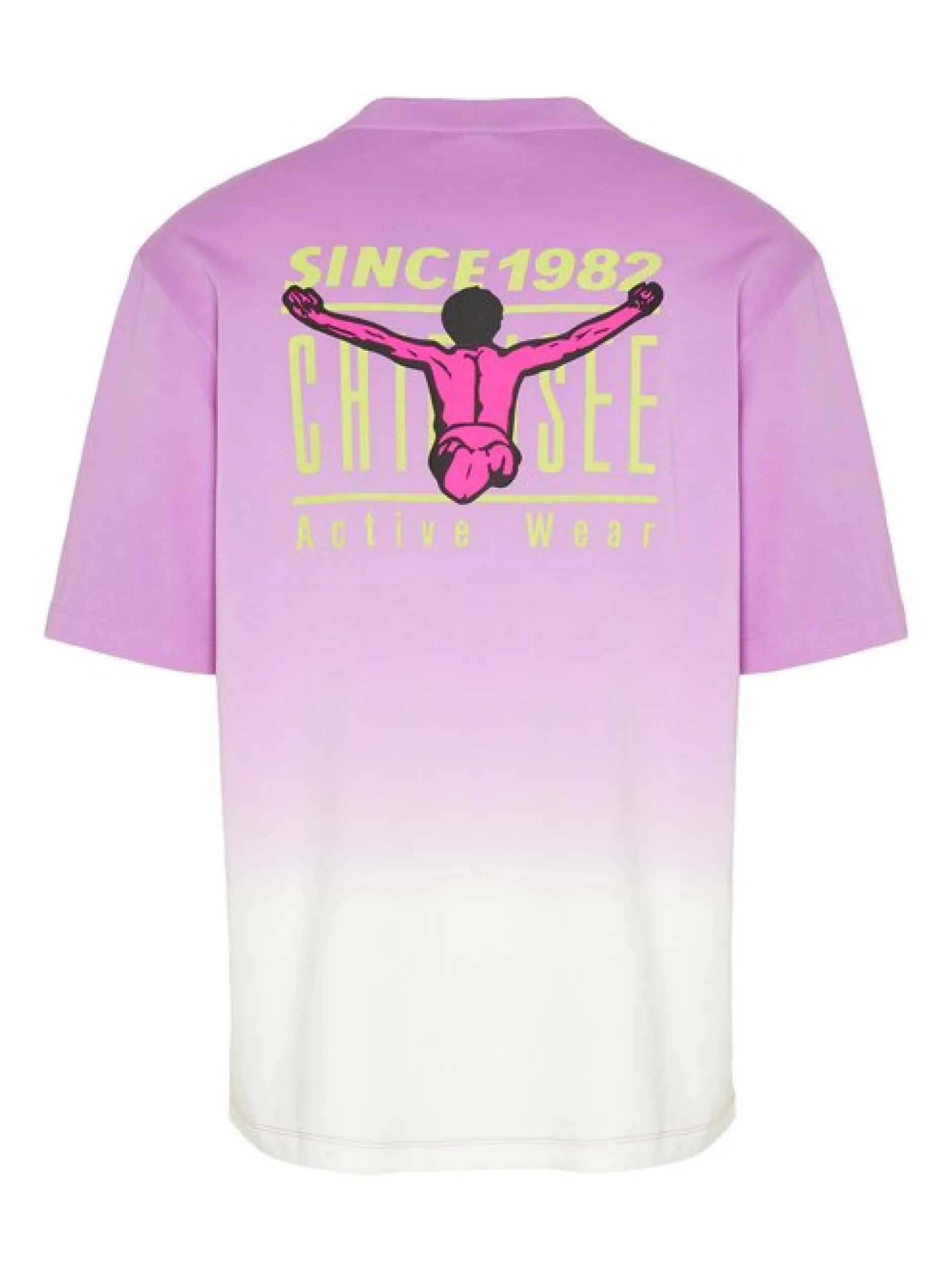 Chiemsee Damen T-Shirt in lila - Ausschnitt: Rundhals