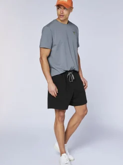 Chiemsee Herren T-Shirt in blau - Ausschnitt: Rundhals