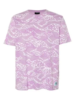 Chiemsee Herren T-Shirt in lila - Ausschnitt: Rundhals