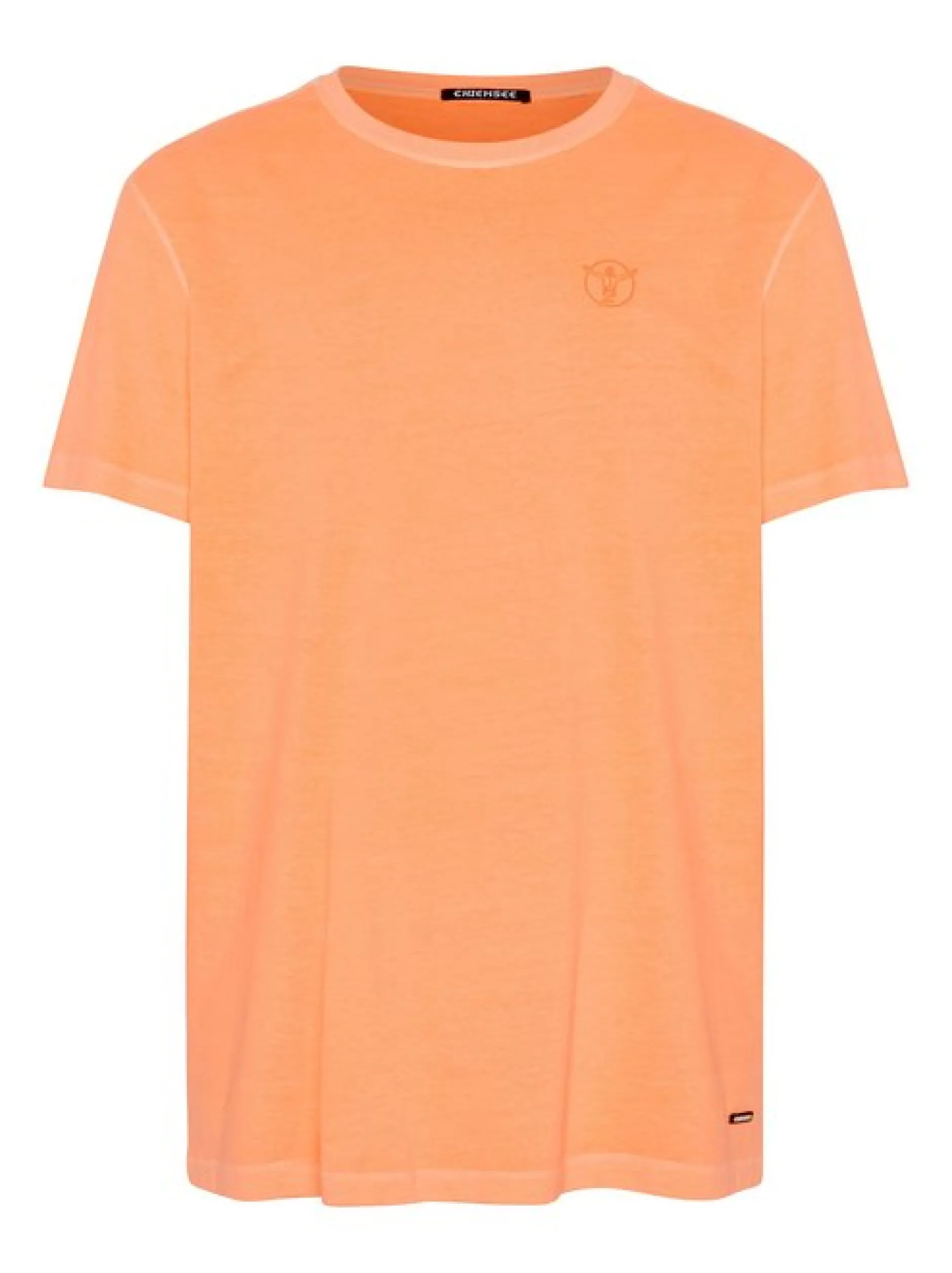 Chiemsee Herren T-Shirt in orange - Ausschnitt: Rundhals