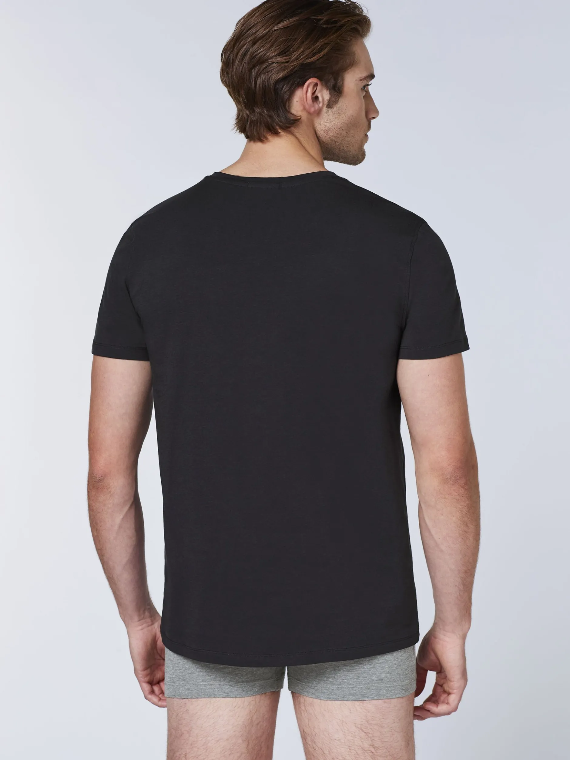 Chiemsee Herren T-Shirt in schwarz - Ärmel: kurzarm