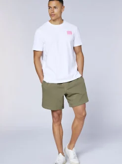 Chiemsee Herren T-Shirt in weiß - Ausschnitt: Rundhals