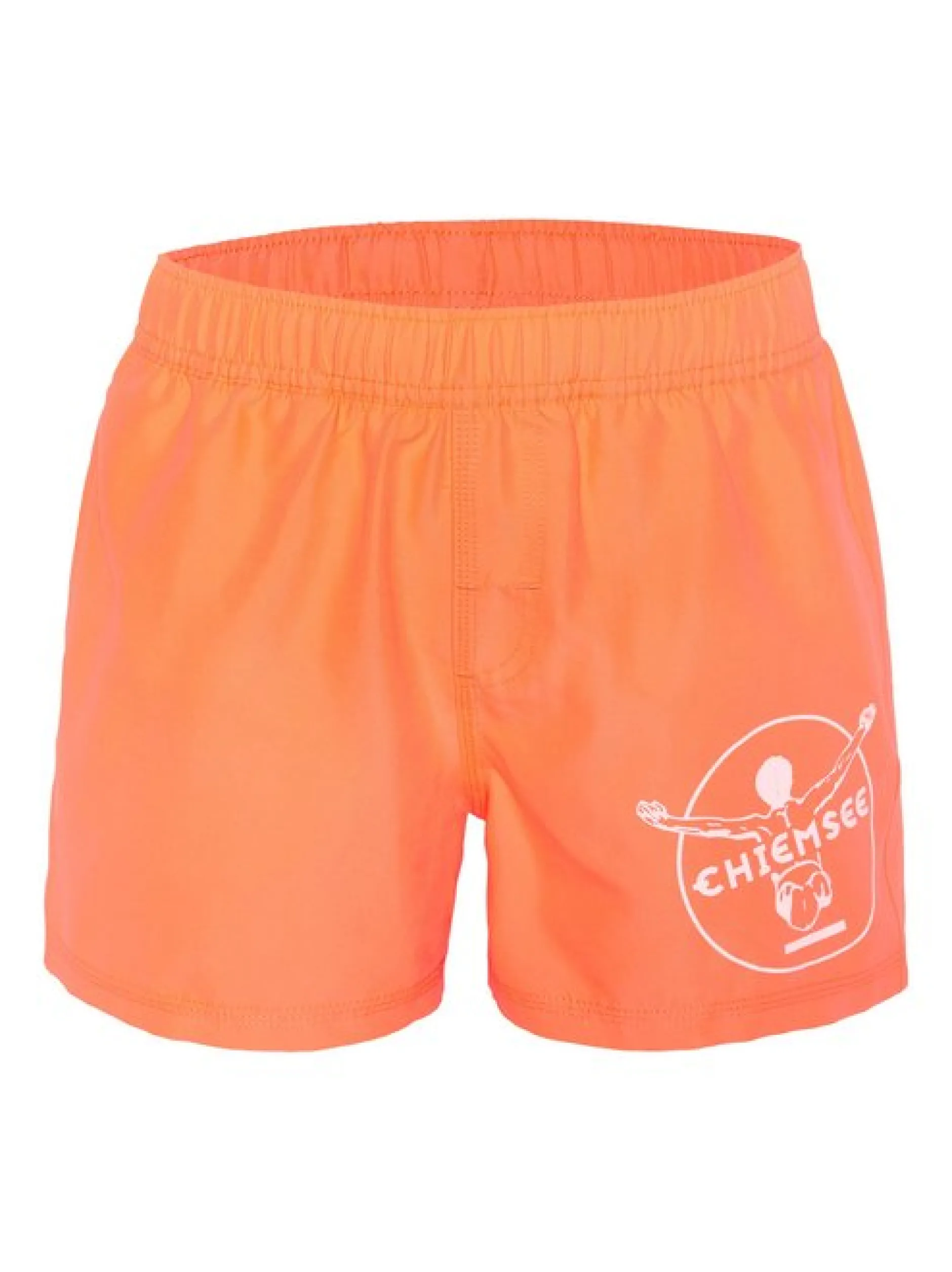 Chiemsee Jungen Badehose in orange - Länge: knielang