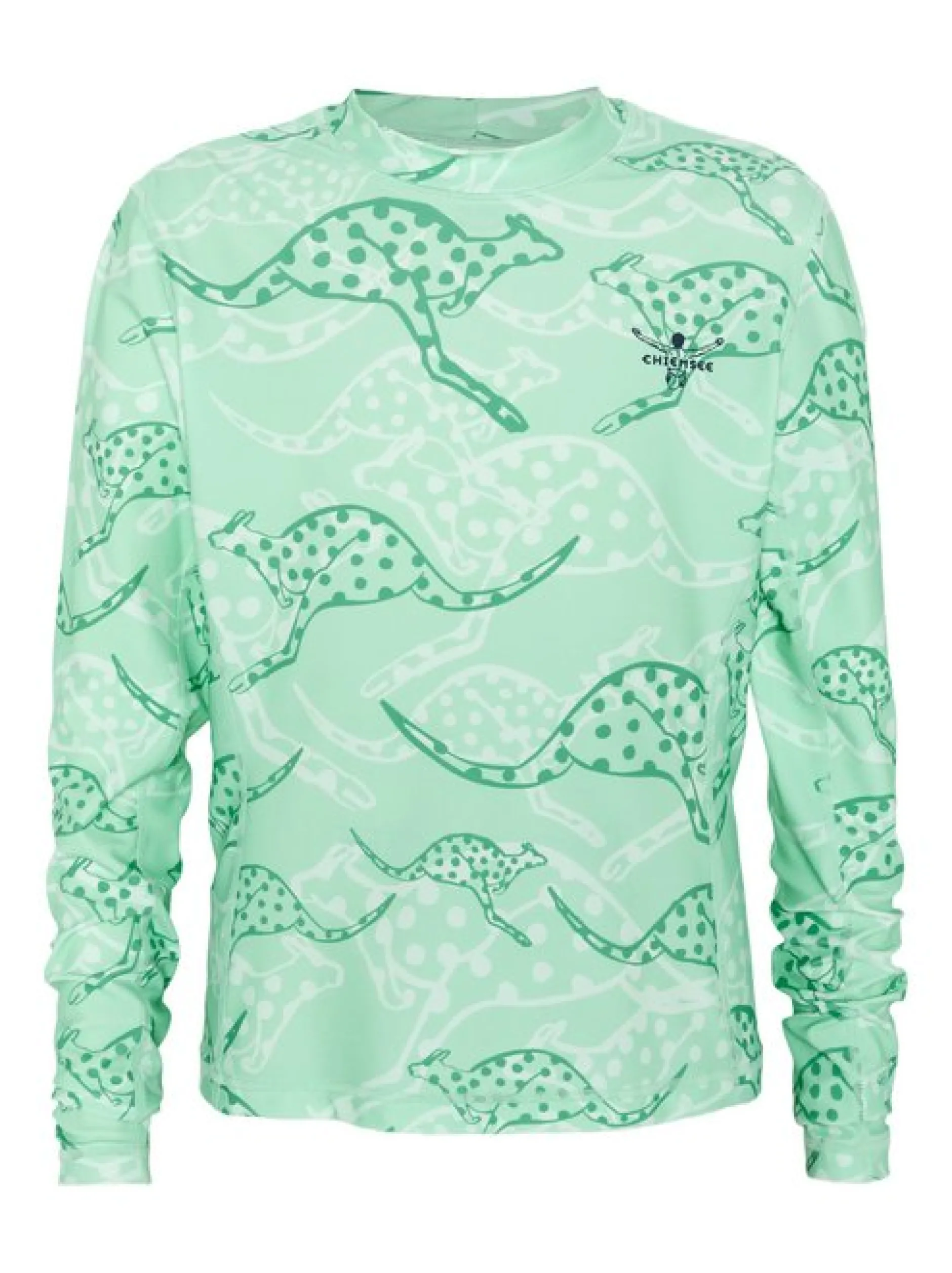 Chiemsee Jungen UV-Badeshirt in grün - Länge: midi