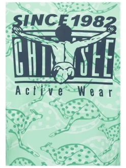 Chiemsee Jungen UV-Badeshirt in grün - Länge: midi
