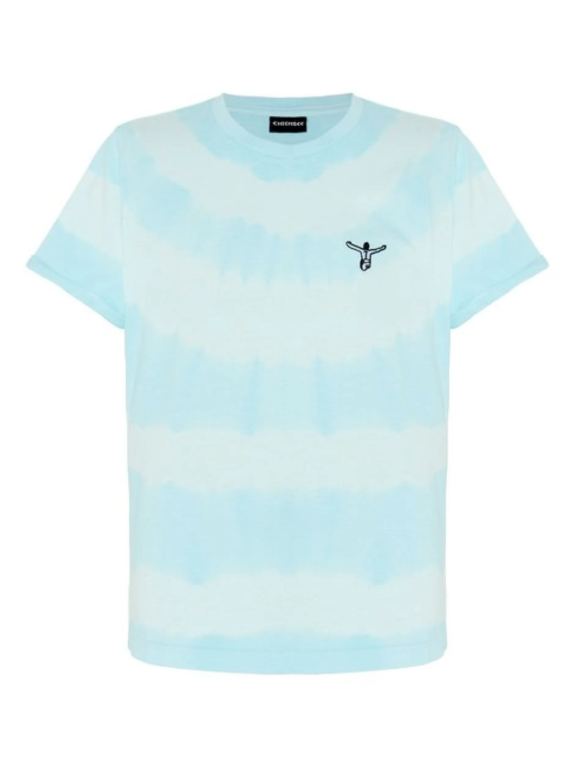 Chiemsee Mädchen T-Shirt in blau - Ausschnitt: Rundhals