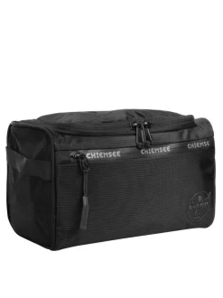 Chiemsee Unisex Kulturtasche in schwarz