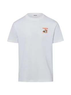 Chill Pill Herren T-Shirt - Lounge Bear in weiß