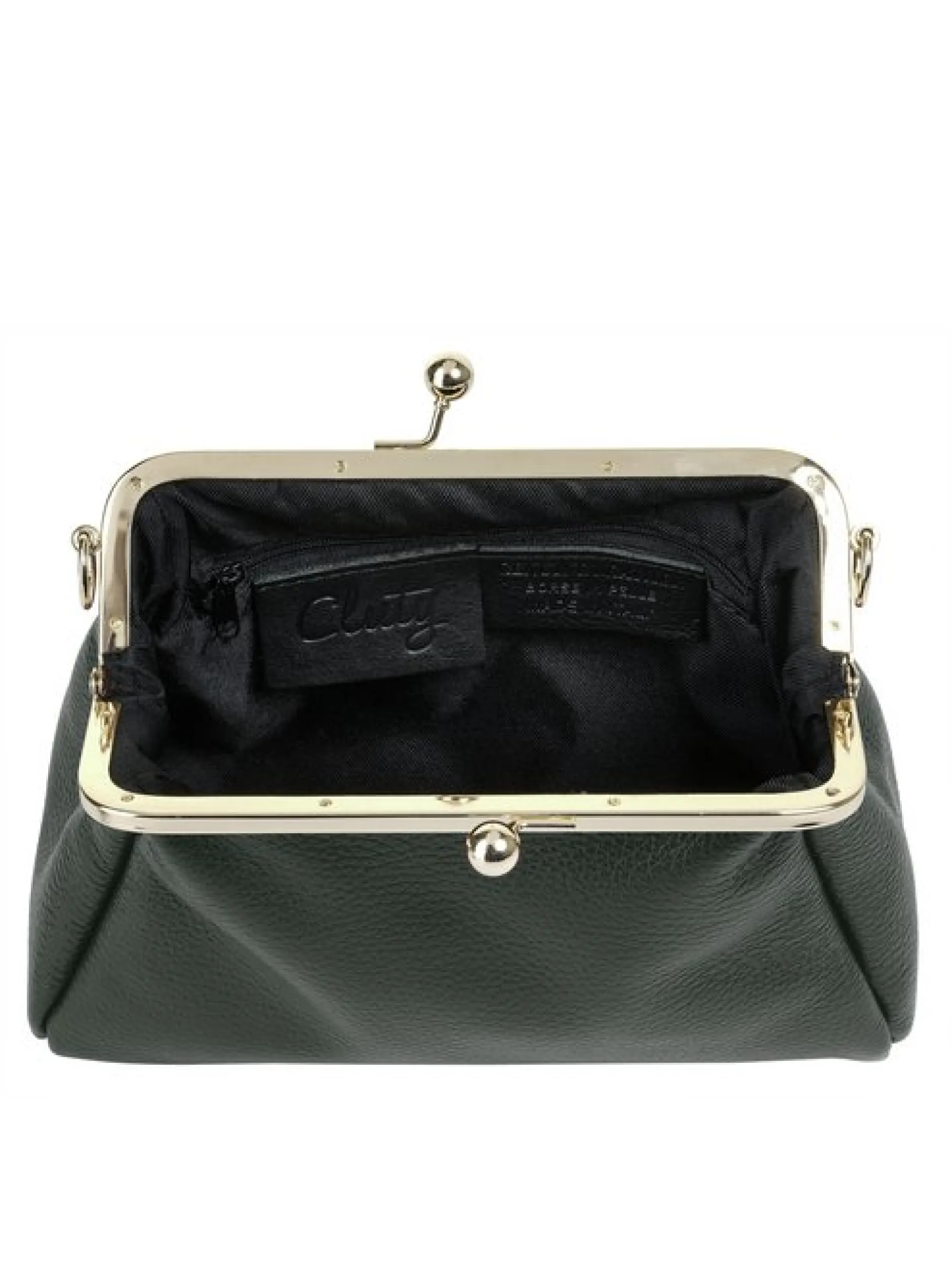 Cluty Damen Abendtasche in grün