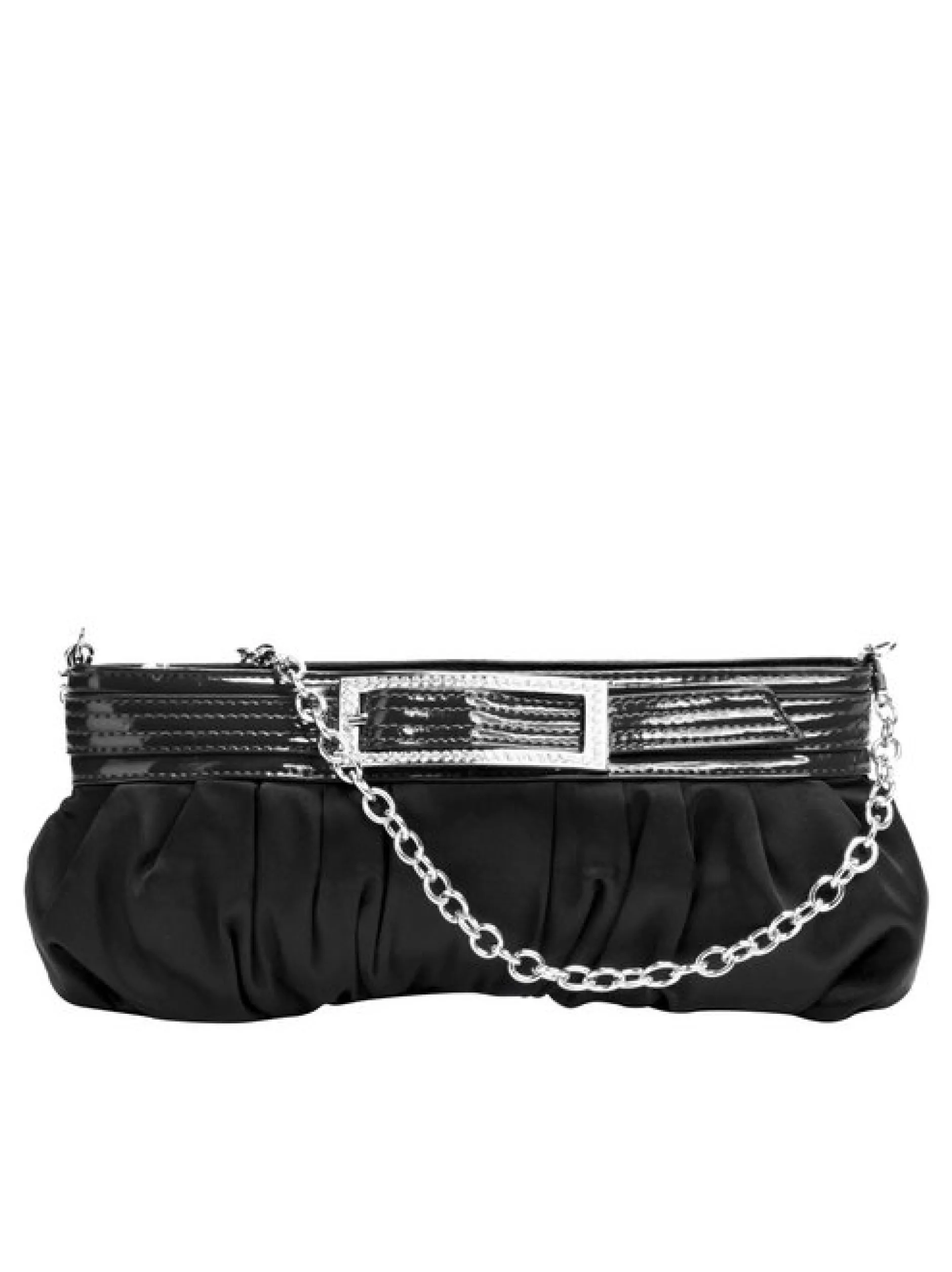 Cluty Damen Abendtasche in schwarz