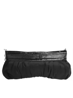 Cluty Damen Abendtasche in schwarz