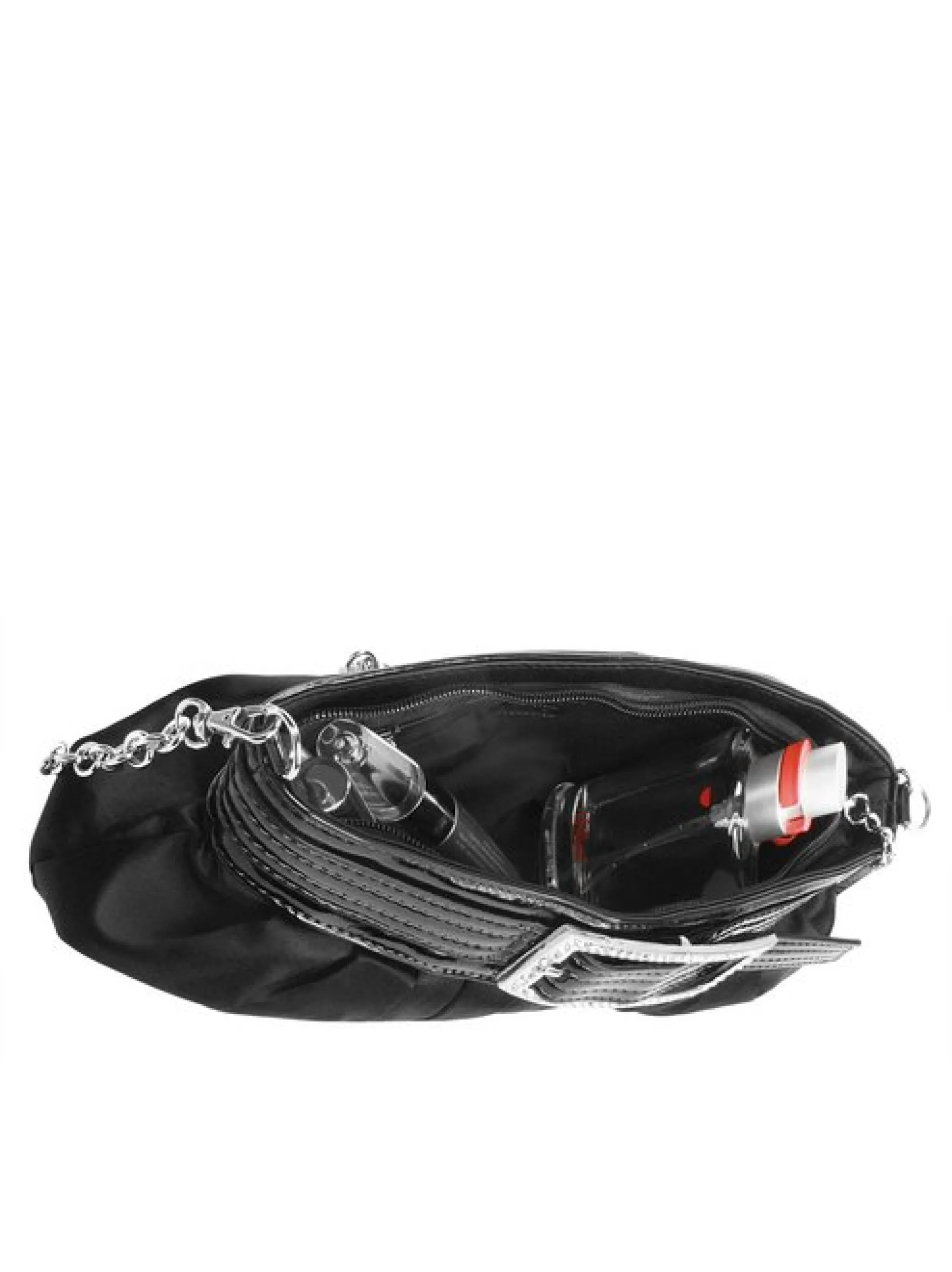Cluty Damen Abendtasche in schwarz