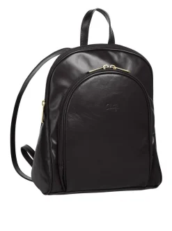 Cluty Damen Cityrucksack in schwarz