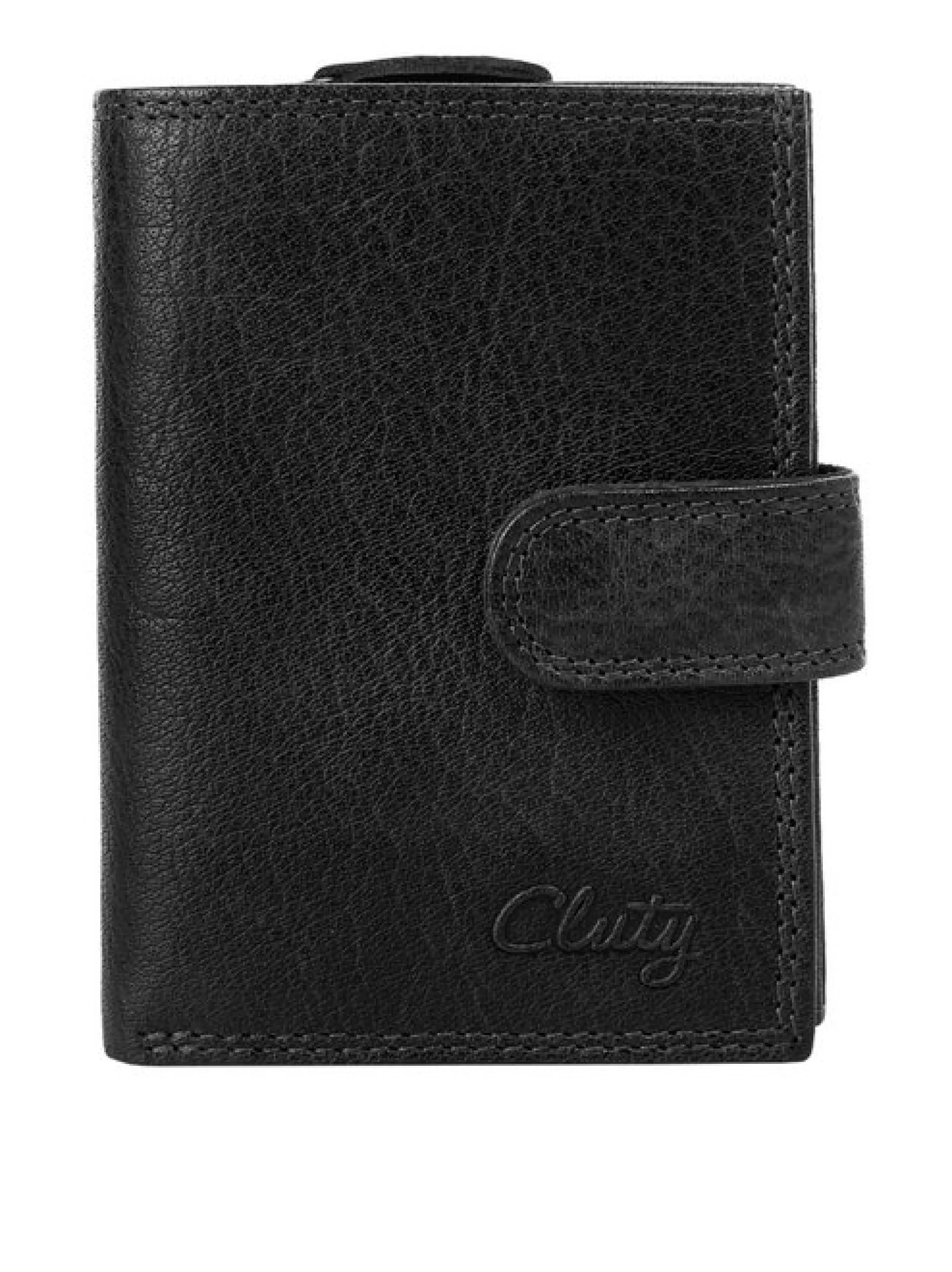 Cluty Damen Geldbörse in schwarz